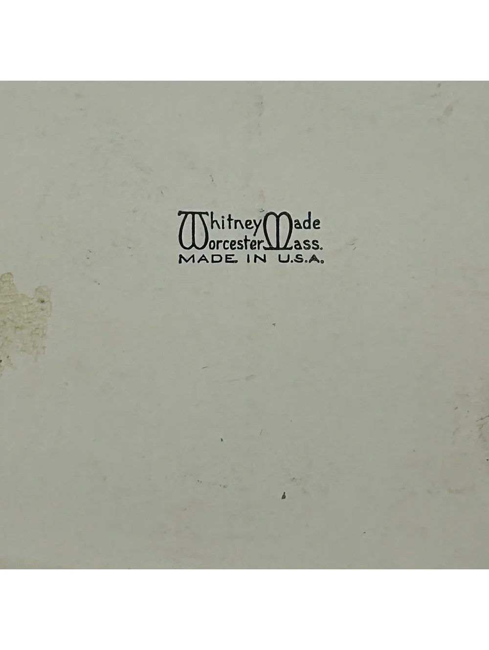 Antique Whitney Made Worcester Mass Mechanical Valentine Card Die Cut 1920s  N-2